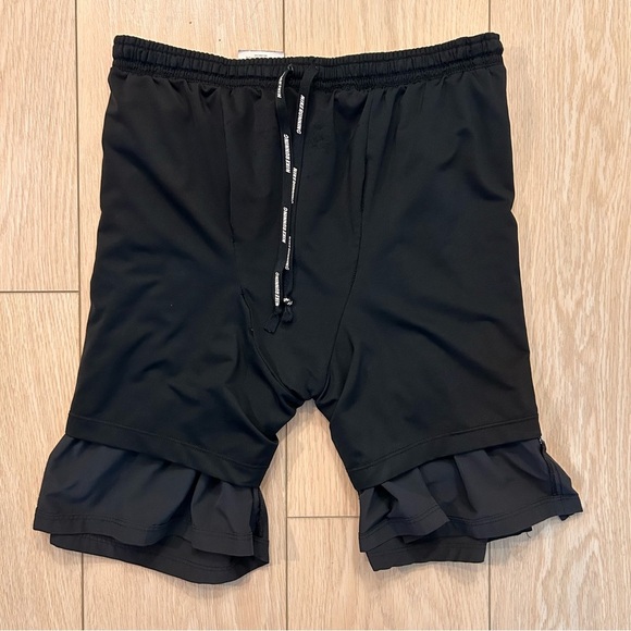 Nike Athletic Summer Running DRI-FIT Shorts With Liners Size Medium - Picture 4 of 7